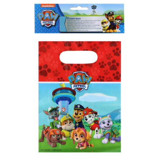 Paw Patrol Party Tags 6 Pack