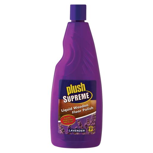 Plush Supreme Lavender Scented Liquid Wooden Floor Polish 750ml