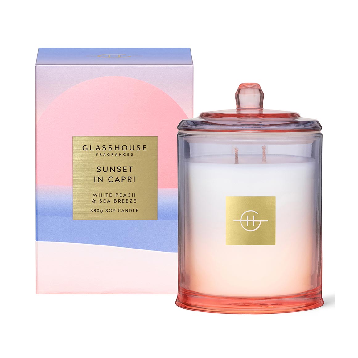 GLAS 380g Candle – Sunrise in Capri   LTD AW21 380G