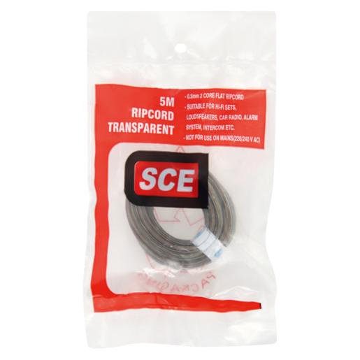 SCE Transparent Ripcord 5m