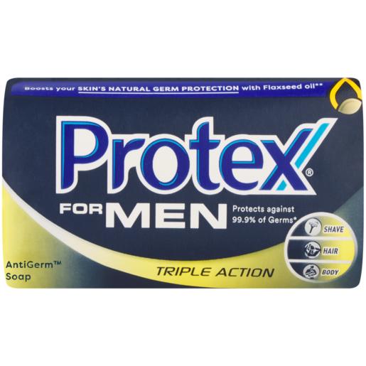 Protex For Men Triple Action Antigerm Bath Soap 150g