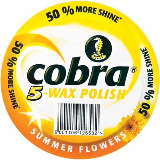 Cobra 5-Wax Summer Flower Scented Floor Polish 350ml
