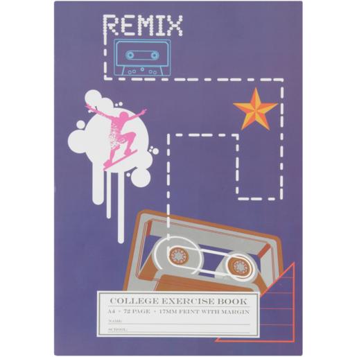 Scholar Feint & Margin Exercise Book A4 72 Page