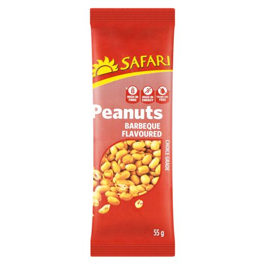 Safari Barbeque Flavoured Peanuts 55g