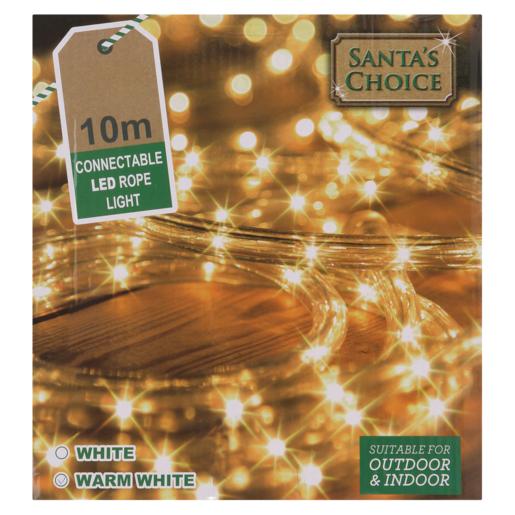 Santa’s Choice Connectable LED Rope Light 10m