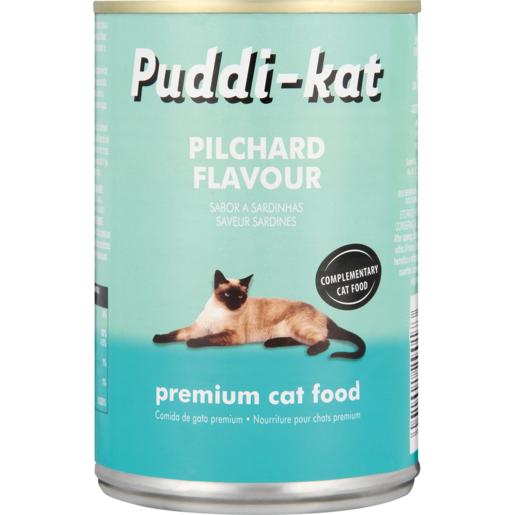 Puddi-Kat Pilchard Premium Cat Food Can 385g