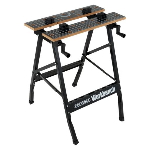 Pro Tools Black Foldable Workbench