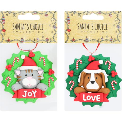 Santa’s Choice Christmas Wreath Decoration (Assorted Item – Supplied At Random)​​