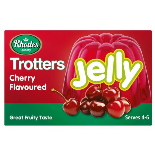 Rhodes Trotters Cherry Flavoured Instant Jelly 40g