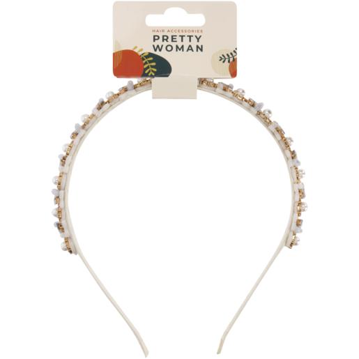 Pretty Woman Pink Crystal Aliceband