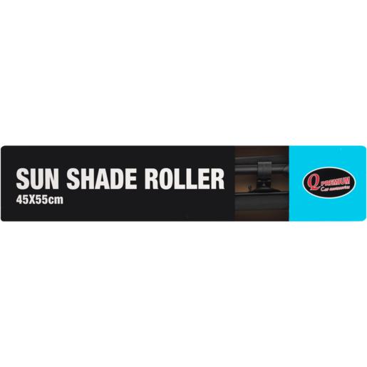 Q Premium Medium Grey Sun Shade Roller