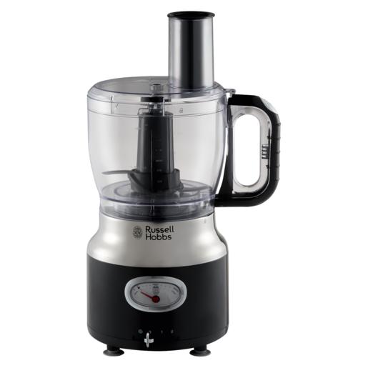 Russell Hobbs Jet Black Retro Food Processor 850W