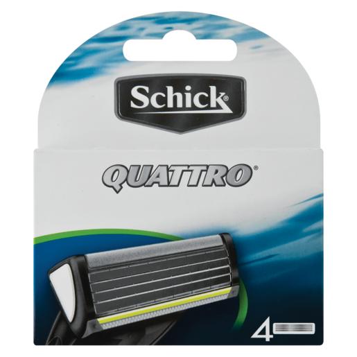 Schick Quattro Blades 4 Pack