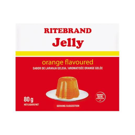 Ritebrand Orange Flavoured Instant Jelly 80g