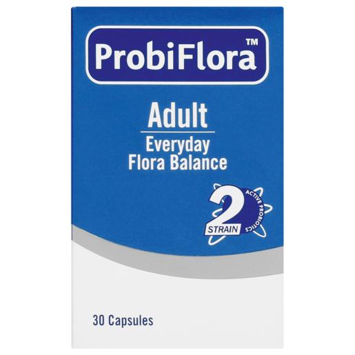 Probiflora 2 Strain Adult Everyday Flora Balance Capsules 30 Pack