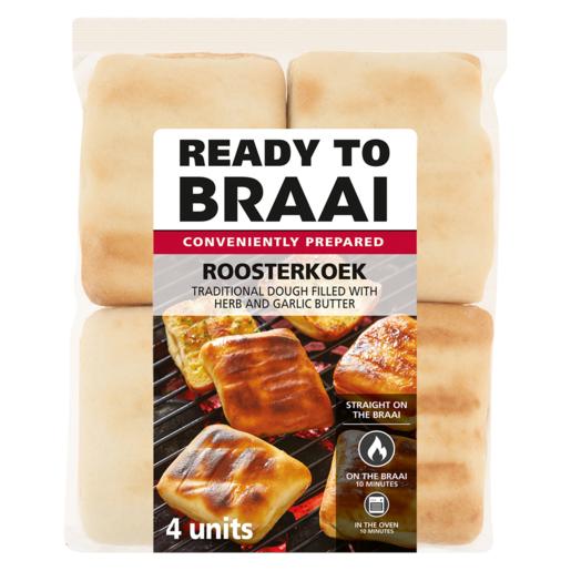 Ready To Braai Roosterkoek 4 Pack