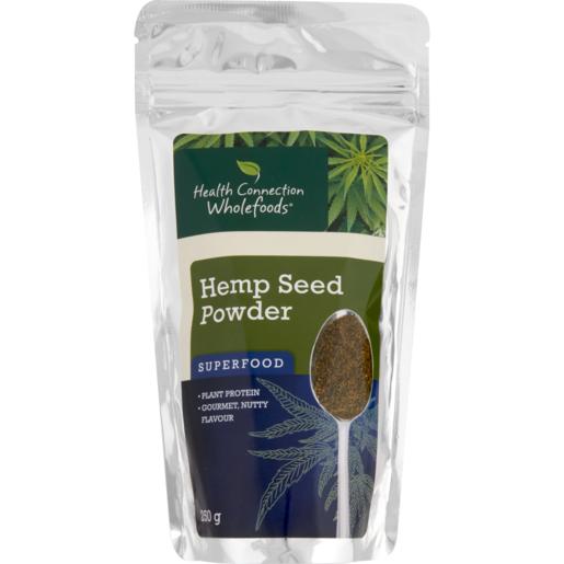 Health Connection Wholefoods Hemp Seed Powder Pouch 250g