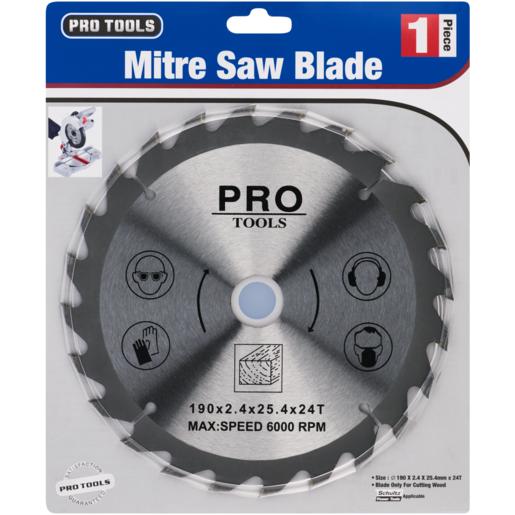 Pro Tools Mitre Saw Blade 180mm
