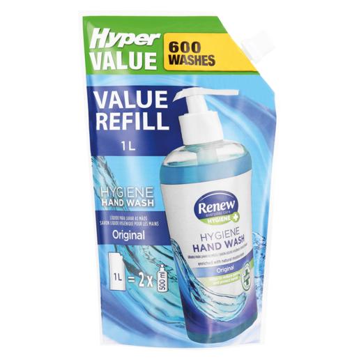 Renew Original Liquid Hand Wash Refill Pouch 1L