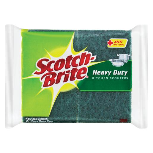 Scotch-Brite Heavy Duty Kitchen Scourers 2 Pack