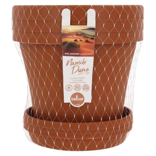 Sebor Namib Dune 25cm Plant Pot Set 3 Piece