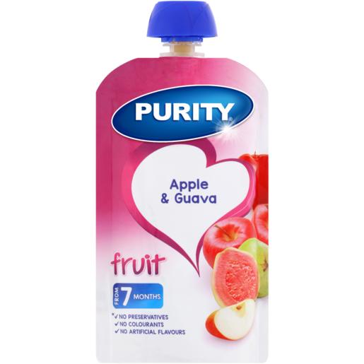 Purity Apple & Guava Fruit Puree 7 Months+ 110ml