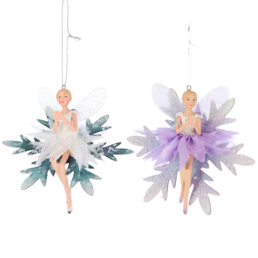 Sitting Fairy Christmas Tree Decoration (Assorted Item – Supplied At Random)
