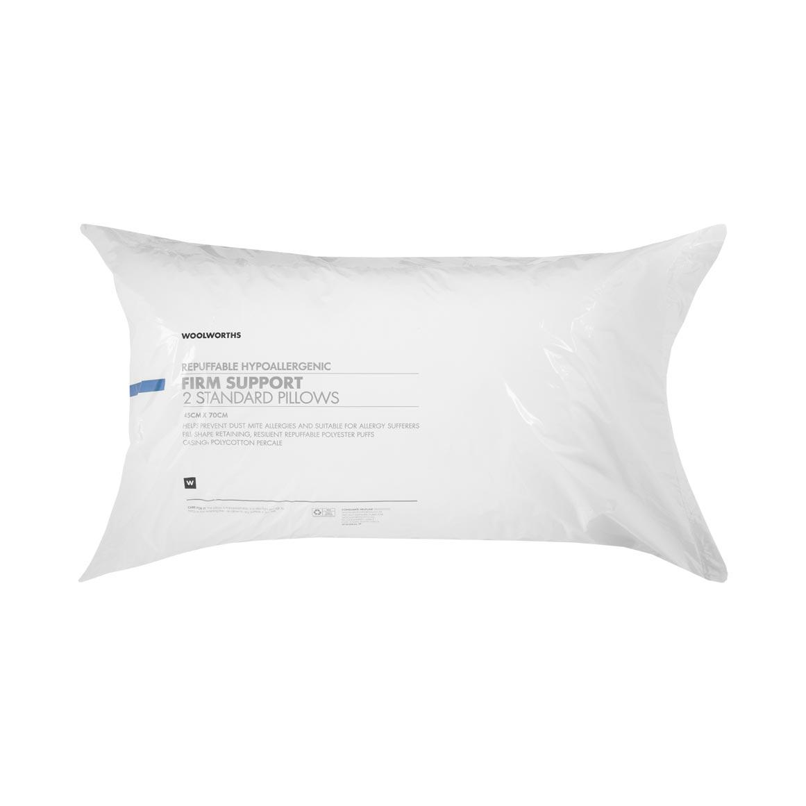 Repuffable 2pk Pillows  WHITE