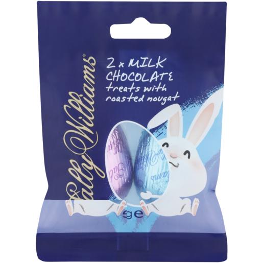 Sally Williams Milk Chocolate Easter Egg Treats With Roasted Nougat Bag 34g