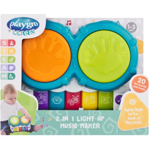 Playgro 2-In-1 Light Up Music Maker 1-3 Years