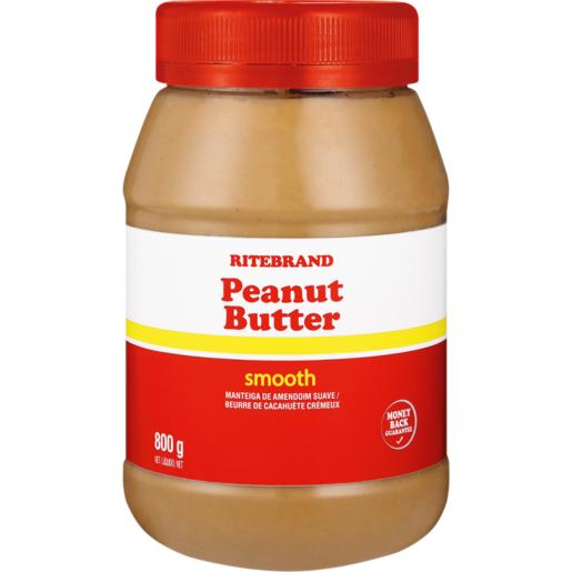 Ritebrand Smooth Peanut Butter 800g