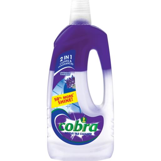 Cobra 2-In-1 Lavender Gardens Active Tile Cleaner 750ml