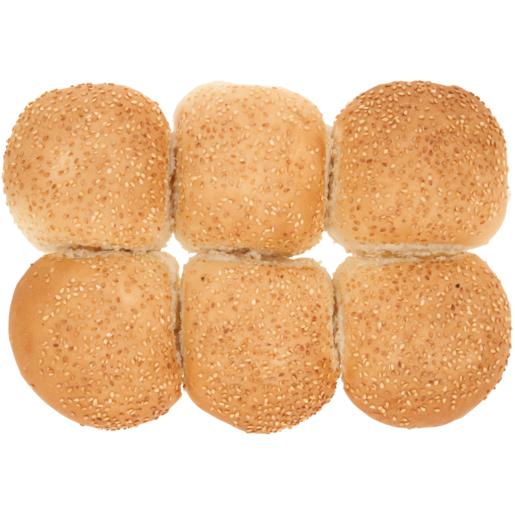 Seeded Hamburger Rolls 6 Pack