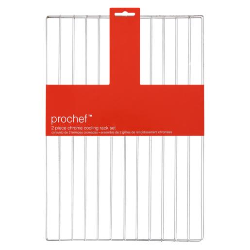 Prochef Chrome Cooling Rack Set 2 Piece