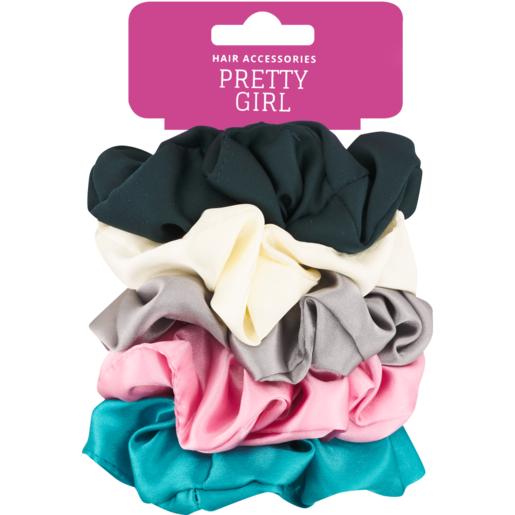 Pretty Girl Hair Accessories Scrunchies 5 Piece