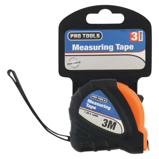 Pro Tools Tape Measure 3m