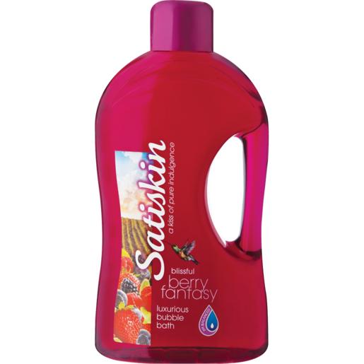Satiskin Blissful Berry Fantasy Luxurious Bubble Bath 2L