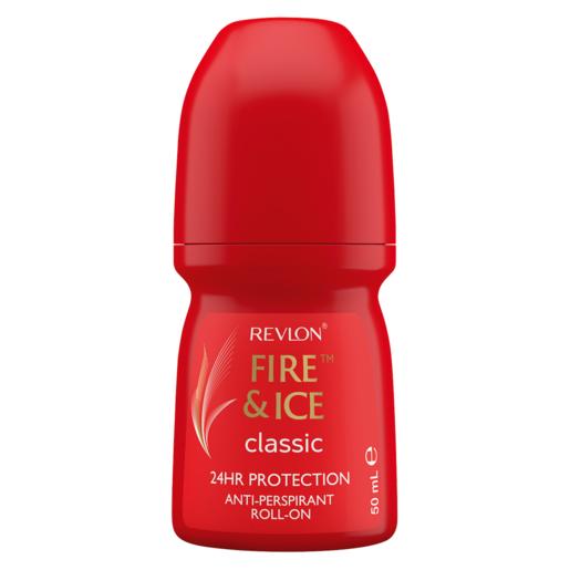 Revlon Fire & Ice Classic Anti Perspirant Roll On 50ml