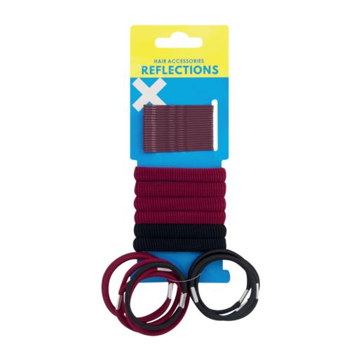 Reflections Maroon Hair Accessory Set