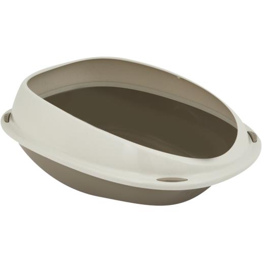 Pet Shop White & Grey Shuttle Litter Tray