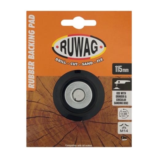 Ruwag Rubber Backing Pad 115mm