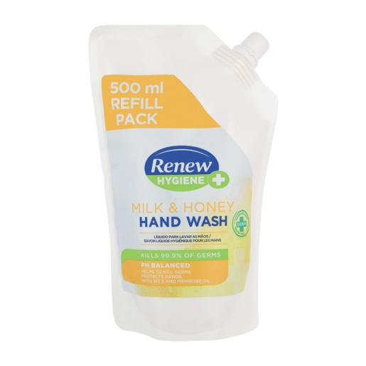 Renew Milk & Honey Hand Wash 500ml