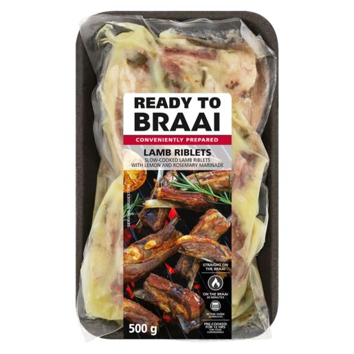 Ready To Braai Lamb Riblets 500g
