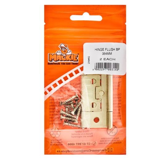 Mackie Flush Hinge 64mm