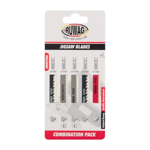 Ruwag U-Shank Jigsaw Blade Combo Set 5 Piece