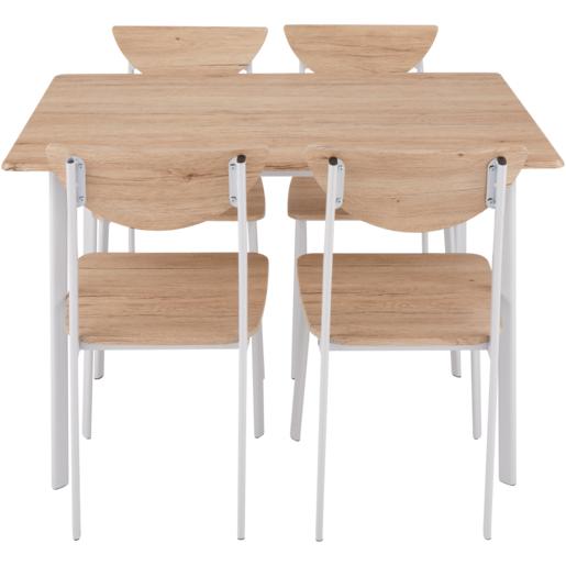 Quality Dinette Set Rose 5 Piece