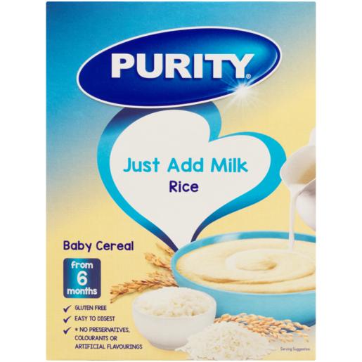Purity Gluten Free Rice Baby Cereal 200ml