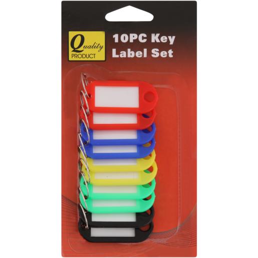 Quality Assorted Key Labels 10 Pack