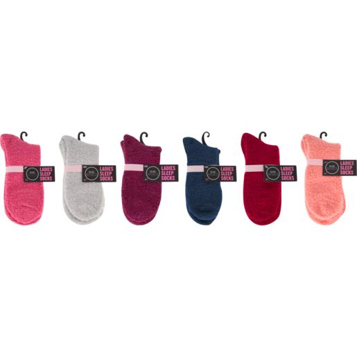 Bare Basics Ladies Sleep Socks With Cuff (Assorted Item – Supplied At Random)