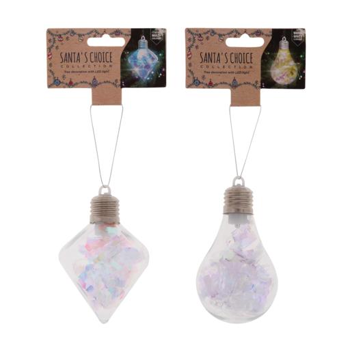Santa’s Choice Christmas Tree Decorating Bulb With Light